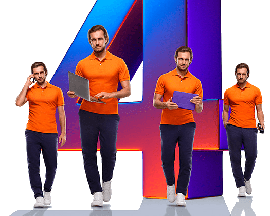 Великолепная четверка Ростелеком в&nbsp;поселок Новопреображенка (Новосибирская область)